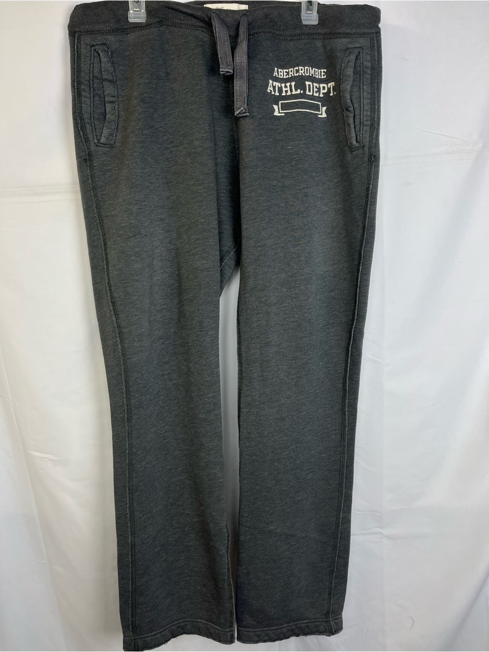 Vintage Y2K Abercrombie & Fitch Men’s Athletic Dept Sweatpants Gray XL